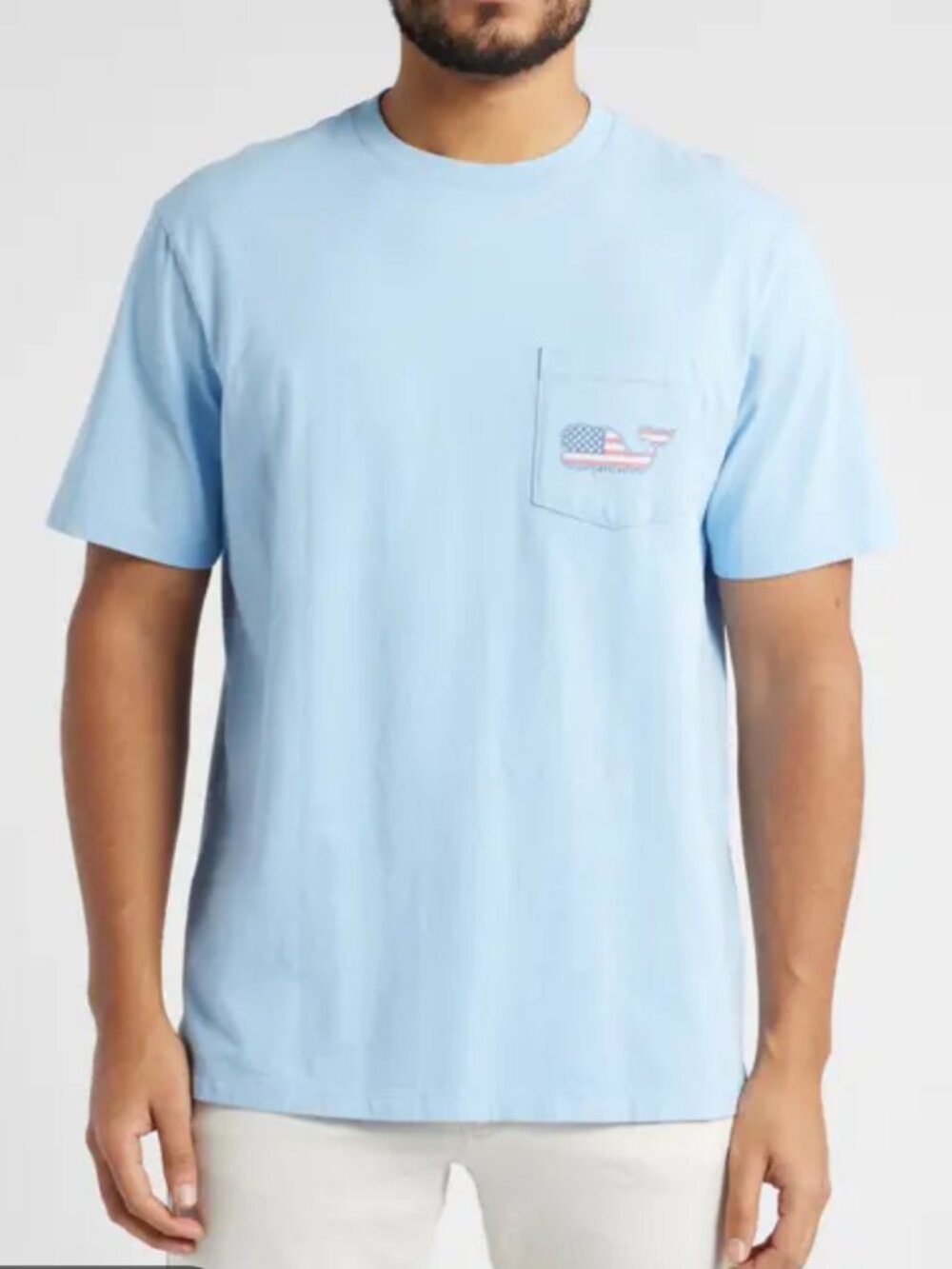 🌟 VINEYARD VINES 🌟 MEN'S MARTHA'S VINEYARD SHORT SLEEVE T- SHIRT BLUE SZ S